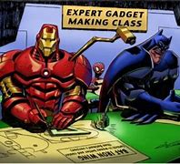 Image result for Batman and Iron Man Mix Together