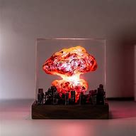 Image result for Exploding Bomb Resin Lamp