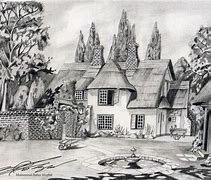Image result for Landscape Pencil Sketches Drawings
