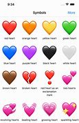 Image result for Heart with Ribbon Emoji Meanings Chart
