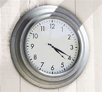Image result for Galvanized Outdoor Wall Clock