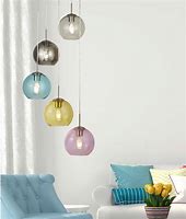 Image result for Multi Colored Glass Pendant Lights