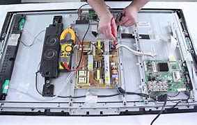 Image result for Cracked Flat Screen TV Repair