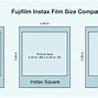 Image result for Size of Instax Mini