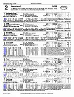 Image result for Free Printable Racing Form Entries