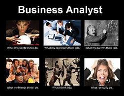 Image result for Meme Bussiness Analyst