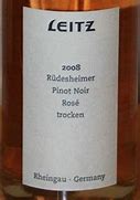 Image result for Weingut Josef Leitz Rudesheim Pinot Noir Rose trocken
