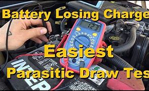 Image result for How to Check for Draw Down On On Car Battery