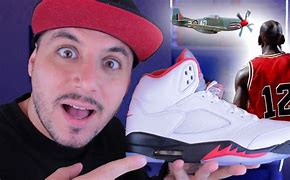 Image result for Retro Jordan 5S with Missle On Them