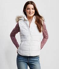 Image result for Women's Puffer Vest with Hood