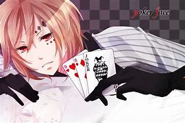 Image result for Poker Face Expression Anime