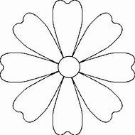 Image result for Daisy Flower Template