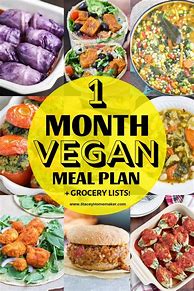Image result for Free Vegan Meal Plan