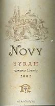 Image result for Novy Family Syrah Sapphire Hill