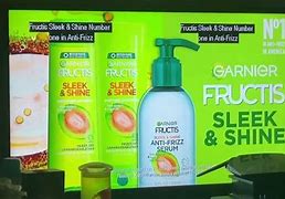 Image result for Garnier Fructis Sleek and Shine Commercial