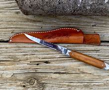 Image result for Old Fixed Blade Knife with Fish On It