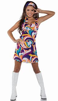 Image result for 60s Hippie Dresses