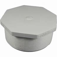 Image result for 4 Inch Threaded Locking PVC Cap