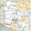 Image result for Arizona Map with Major Cities