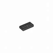 Image result for Lego Tile 1x2 Black