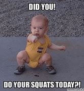 Image result for Fitness Funny Squat Meme