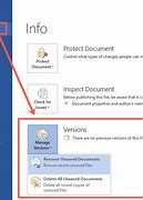 Image result for Recover Unsaved Word Document Changes