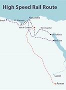Image result for Egypt Rail Map