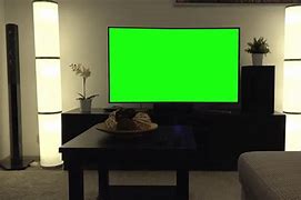 Image result for Living Room with Green Screen TV