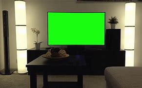 Image result for Living Room with Green Screen TV
