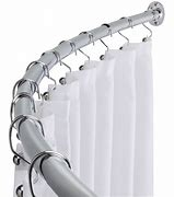 Image result for Bathroom Curtain Rod