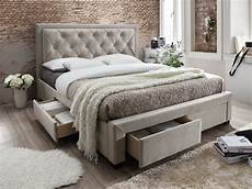 lade letto letto con cassetti leopold tessuto chagne 160x200cm lade letto letto con cassetti leopold tessuto chagne 160x200cm