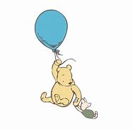 Image result for Classic Winnie the Pooh with Balloon