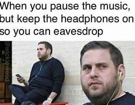 Image result for Big Headphones with iPod Meme