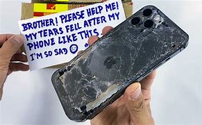 Image result for Broken iPhone 12 Pro Max Blue