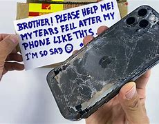 Image result for Cracked iPhone 12 Pro Front