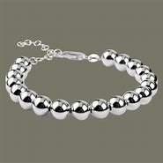 Image result for Sterling Silver Ball Bead Bracelet