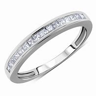 Image result for Invisible Set Diamond Anniversary Bands