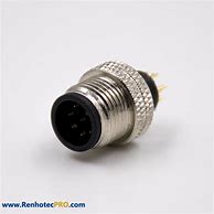 Image result for M12 Male Field Wire Connector
