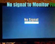 Image result for No Signal Screen Black