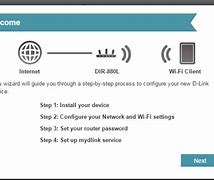 Image result for D-Link Setup Wizard