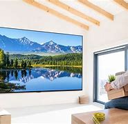 Image result for Biggest TV Next to a Person