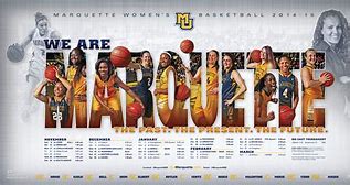 Image result for Marquette Basketball Poster
