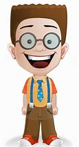 Image result for Boy Cartoon Characters with Glasses