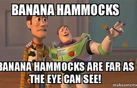 Image result for Funny Banana Hammock Meme