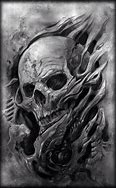 Image result for Scary Skull Artwork
