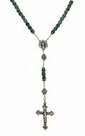 Image result for Gold Rosary Necklace with Turquoise
