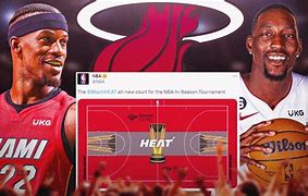 Image result for Miami Heat in Season Tournament Court