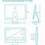 Image result for Apple Monitor Drawing Dimensions