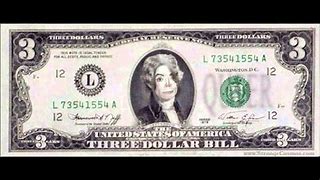 Image result for 3 Dollar Bill