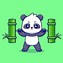 Image result for Panda Cartoon Vector